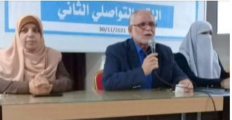 عقد لقاء تواصلي مع طلبة الكلية للمستوى الاول